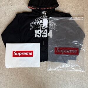 Supreme x MM6 Maison Margiela Zip Up